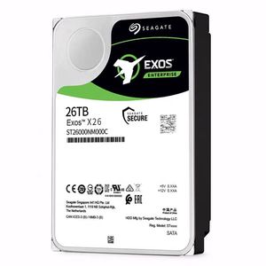 ฮาร์ดดิสก์แบบไร้สายสำหรับองค์กร รุ่นใหม่ ST26000NM000C ความจุ 26TB CMR 7200RPM SATA6Gb/s ขนาด 3.5 นิ้ว ภายใน พร้อมแคช 256MB ความเร็วในการอ่าน 190MB/s - Product Image 1