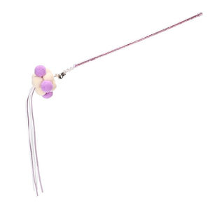 Fairy <span class=keywords><strong>Pet</strong></span> Interactive & Movement Spielzeug Cat Stick Glocken feder Long Rod Bite-Resistant Self-Fun Beruhigendes Katzen spielzeug - Product Image 1