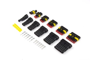 Sellado hembra Kit carcasa enchufe automotriz eléctrico impermeable ECU conector hembra - Product Image 5