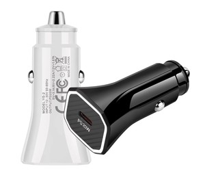 ที่ชาร์จในรถยนต์20W PD | สำหรับ <span class=keywords><strong>Samsung</strong></span> S22/A22/<span class=keywords><strong>A53</strong></span> <span class=keywords><strong>5G</strong></span> สำหรับโทรศัพท์ Xiaomi, ระบบชาร์จ super Type-C - Product Image 2