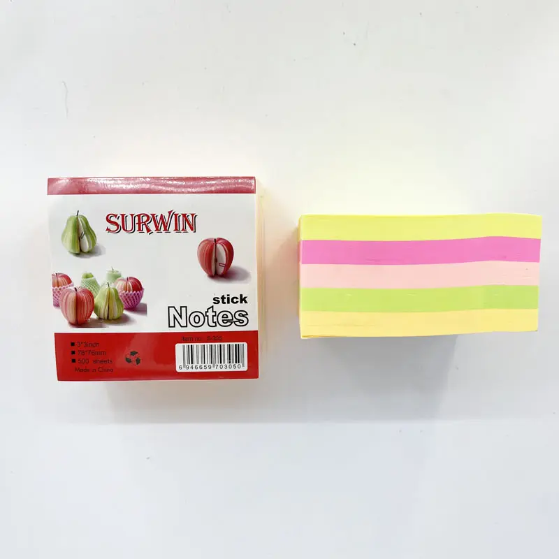 Bulk Buy Promotional Gift Office Accessories Custom Print Memo Pads Sticky Note