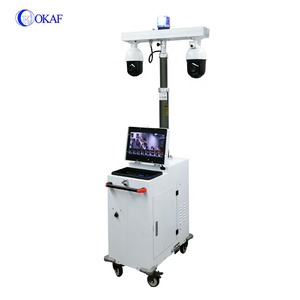 Xe Moóc An Ninh Sentry Di Động Ngoài Trời Camera PTZ Thông Minh P2P IP Tháp Giám Sát Di Động Với Hệ Thống Chống Xâm Nhập - Product Image 5