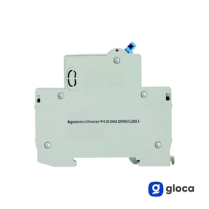 Disjoncteur Gloca Rcbo 1P+N 20A 300mA 220V Courbe C 6KA Montage modulaire - Product Image 4