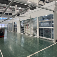 Porte rapide automatique en PVC avec capteur radar, action rapide, volet roulant industriel, porte à enroulement rapide pour usine