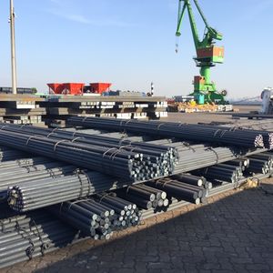 圧延炭素鋼バーASTM Q195 Q235 Q345 A36ソリッドラウンドバー建設スチールロッド炭素鋼ビレット - Product Image 6