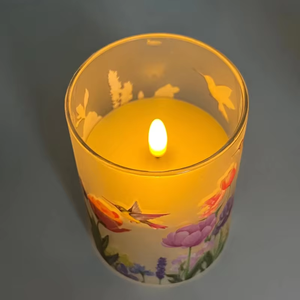 결혼식, 생일, 파티, 크리스마스 및 가정 장식용 원격 기능 PILLAPlastic 무염 촛불 3개 세트 LED 촛불 - Product Image 2