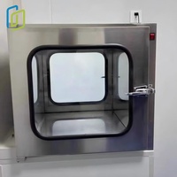 Équipement de laboratoire : Nouvelle douche d'air pour salle blanche avec filtre HEPA, fonction de dépoussiérage, taille personnalisée, installation facile, pour hôpital, en acier inoxydable 304