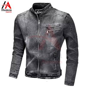 Chaqueta Vaquera Unisex de Último Diseño 2025, Cuello Camisero con Botón, Estilo Vintage, Impermeable, Ecológica, Hecha a Medida en Fábrica - Product Image 5