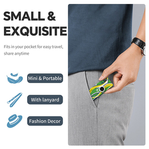 Caméra numérique porte-clés pour étudiant, caméra miniature Kodak avec <span class=keywords><strong>flash</strong></span>, accessoire pour vlog universitaire, caméra vidéo rectangulaire en ABS avec carte TF - Product Image 6