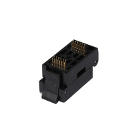Universal SOP8 Burn-In Socket IC Programación y depuración Socket de prueba SOP16 de alta frecuencia para RF/IC de comunicación