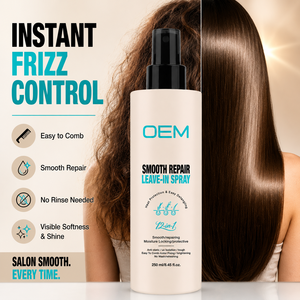 Spray Capilar Reparador Suave 12 en 1 de Marca Privada, Protección Contra el Calor, con Keratina y Aceite de Argán, para Compradores Mayoristas OEM - Product Image 6