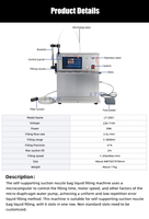 LT-ZX01 5-3000ml poche à bec à tête unique semi-automatique Doypack buse unique gelée boissons eau boisson lait Machine de remplissage