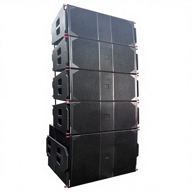SAWA2 Dual 12 Inch 2 Ways Line Array Active/passive Loudspeaker Professional Audio Powered Line Array Speakers for Stage Sound