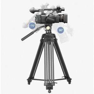 Qzsd Q880C Chuyên Nghiệp Sợi Carbon Máy Ảnh <span class=keywords><strong>Tripod</strong></span> 158 & 193Cm Kính Thiên Văn Chân Nhiệm Vụ Nặng Nề 10Kg Tải Đứng Cho Vlogging - Product Image 4