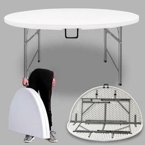 Mesa Redonda Plegable para Exteriores y Eventos, Portátil y Fácil de Transportar, Precio al por Mayor - Product Image 5