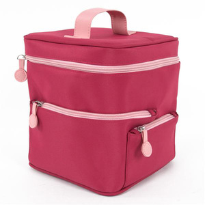 Wholesale 6 <strong>Compartment</strong> Travel Organizer <strong>Makeup</strong> Brush Set Case Cosmetic Vanity <strong>Bag</strong> <strong>with</strong> Inner Separated <strong>Compartment</strong> - Product Image 3