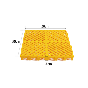 Grille de sol antidérapante robuste à emboîtement pour lavage de voitures, atelier de detailing, garage, grille de drainage, tapis de drainage, dalle de grille modulaire pour lavage de voitures - Product Image 2