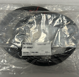 สายเคเบิลหุ่นยนต์ KEYENCE OP-88969 Hi-Flex สำหรับเซ็นเซอร์ IX Series หัวต่อตรง M12 ถึง M12 ความยาว 20 ม. / 65.6 ฟุต OP 88969 - Product Image 2