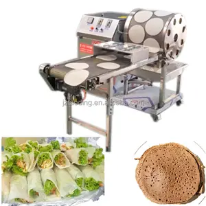 Five stars manual spring roll making machine samosa dough sheet portable electric pancake crepe maker