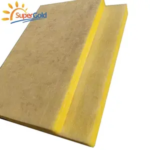 SuperGold heat insulating materials good price heatproof insulation plate fiberglass wool plate