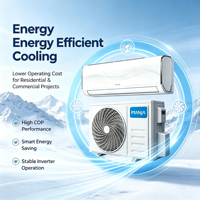 Climatiseur intelligent mural chaud/froid haute qualité 12000 BTU pour la maison, compatible R410a, R32, R290