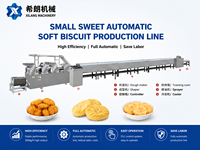 Ligne de production automatique de biscuits mous à petite échelle, équipement de fabrication de biscuits sucrés, machine industrielle de transformation alimentaire