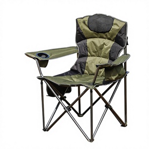 เก้าอี้พับสำหรับตั้งแคมป์ผ้า Oxford 600D รุ่นใหม่ พร้อมเบาะรองนั่ง นุ่มสบาย พกพาสะดวก เป็นมิตรกับสิ่งแวดล้อม ระบายอากาศได้ดี เหมาะสำหรับกิจกรรมกลางแจ้ง รับน้ำหนักได้มาก - Product Image 1
