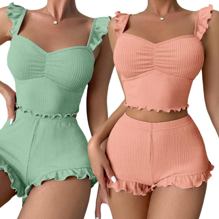 Rhea Fitted Camisole Two-Piece Set