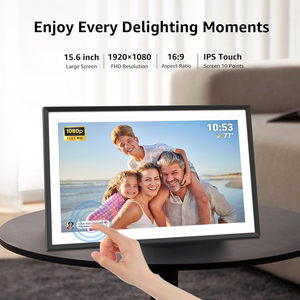 15.6 Inch Khung Ảnh Kỹ Thuật Số Với 1080P IPS Màn Hình Wifi <span class=keywords><strong>Video</strong></span> Phát Lại Hình Ảnh Khung-Tải Lên Qua Khung Ứng Dụng Thông Minh Hình Ảnh Hiển Thị - Product Image 6