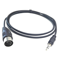 5-poliges Din-Stecker auf 3,5-mm-Stereo-Stecker Profession elles Audio kabel für Computer, MP3/MP4, Stereoanlagen