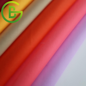 Soft Comfort Plain Dyed Boys Polyester Cotton Blend Shirt AATCC Standards ISO9001 BCI GRS OCS Woven Poplin <strong>Fabric</strong> <strong>Medium</strong> Weight - Product Image 5