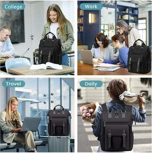 Free sample Design School <b>Backpacks</b> Customized Logo Laptop Bag Office/Sports Oxford Black Man USB <b>Waterproof</b> <b>Backpack</b> - Product Image 5