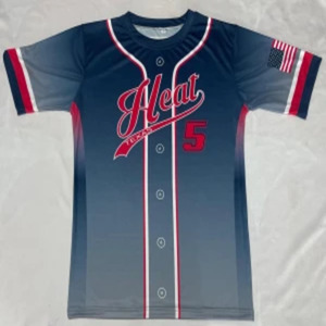Ensemble complet d'uniformes de baseball, impression numérique, vêtements d'équipe, vêtements de sport, OEM - Product Image 2