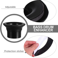 Accessoire de tête de tambour, écarteur de basses, béquille, pièce de remplacement pour Kit de tambour
