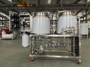 Equipo de Elaboración de Cerveza de Tres Recipientes Estilo Alemán ZRBREW de 100 L, Acero Inoxidable 304, Certificación CE, Alta Garantía de 3 Años, Personalizable - Product Image 2