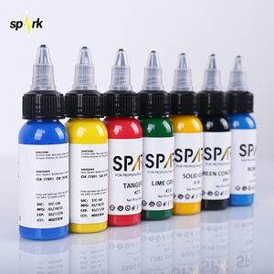 Spark 25 chai Tattoo <span class=keywords><strong>Ink</strong></span> Set 1oz 30ml 25 cái mỗi bộ 66 màu sắc cho bạn lựa chọn - Product Image 5