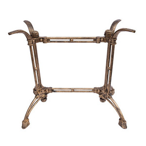 Cast Iron Table Legs 400*850*720 Industrial Design Heavy Duty For Tea Restaurants Hotels - Product Image 3