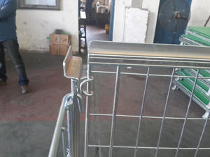 Cage d'extension de grillage d'équipement de stockage de cargaison de conteneur de <span class=keywords><strong>palette</strong></span> de grillage en acier européen pour la <span class=keywords><strong>palette</strong></span> en bois - Product Image 4