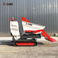 CE EPA Mini Hydraulischer Dumper 400kg 690kg Hydraulischer Kleiner Mini-Rollkippwagen für Gartentransport