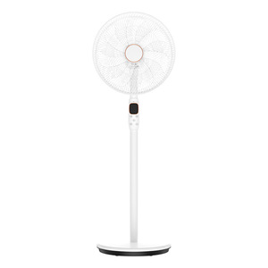 Smart Voice Controlled Electric Fan 16 Inch Energy Saving Oscillating Floor Fan Quiet Operation With <b>Three</b> Speed Settings For - Product Image 2