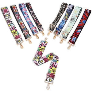 Colorful Printed Heavy Duty Embroidery Key Chain Badge Reel Holder Card ID Neck Strap Sublimation Lanyards With Logo Custom