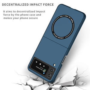 Luxus Matte Magnetic Wireless Charging Handy hülle für Samsung Galaxy Z Flip 7 6 5 4 3 Stoß feste Schutzhülle - Product Image 3