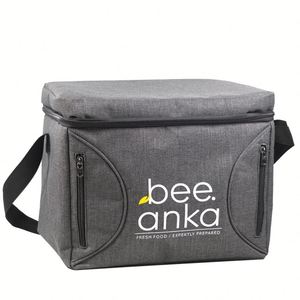 Bolsa Térmica para Almuerzo, Impermeable, con Logotipo Personalizado, de Tela Oxford, para Picnic, Entrega de Comida para Adultos, Venta al Por Mayor - Product Image 3