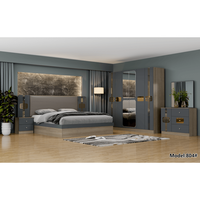 Schlafzimmerset Neues Design im Angebot MDF-Schlafzimmermöbel Komplette Sets Moderne Wohnmöbel Bett Schlafzimmerausstattung