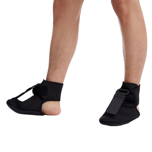 Orthèse de rééducation pour pied tombant Hongtai HT-0100 noire, support de cheville pour adulte, attelle de rééducation pour inversion du pied - Product Image 3