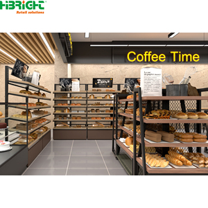 Customized Supermarket Gondola Shelving Retail Display Rack Heavy Duty Metallic Store Shelf Double-Sided for Grocery Store - Product Image 2