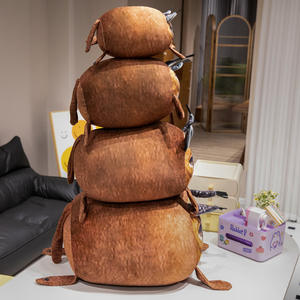 ตุ๊กตาสัตว์ทะเลฟลอปป้าขนาดใหญ่ขายดี ของเล่นตุ๊กตาขนนุ่มพิเศษ หมอนนุ่มๆ รับผลิตแบบ ODM ข้ามประเทศ กระเป๋าเจ้าหญิงขนฟู - Product Image 3