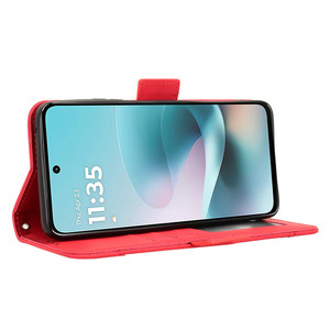 Étui de téléphone en cuir avec plusieurs emplacements pour cartes pour Moto G57 Power - Product Image 4