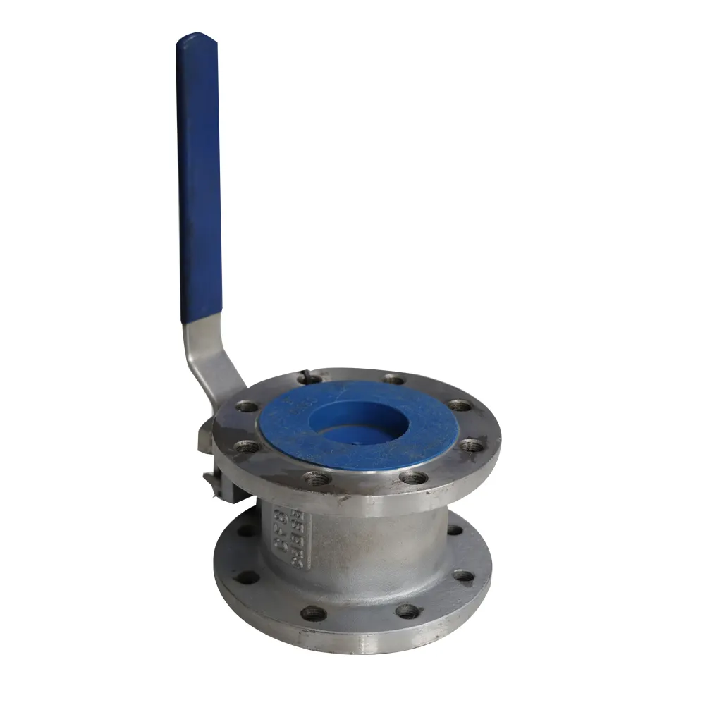 New Product High Quality Flange SS 304 316 Stainless Steel Ball Valve Hard seal Factory wholesale wafer ball valve
