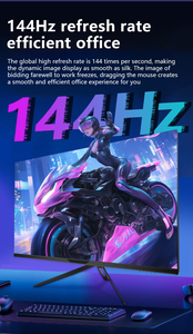 หน้าจอกว้างพิเศษ32นิ้วความละเอียดสูง4K/144Hz/240Hz หน้าจอ LED ความละเอียดสูงสำหรับเล่นเกมความละเอียดสูงแผงจอภาพ IPS DP สำหรับเดสก์ท็อปพีซี - Product Image 5